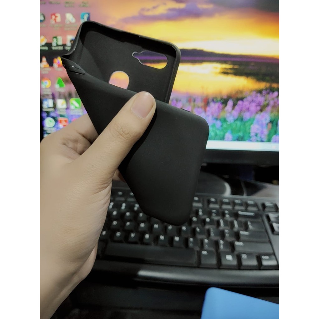 TPU MACARON Oppo A12 6.22 Inchi Softcase Silicon Candy Oppo A5S A7 Anti Noda No Logo Full Cover