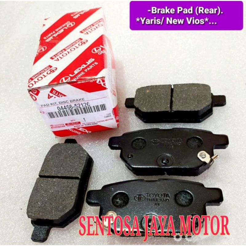 Kampas Rem Depan Brake Pad New Yaris New All New Vios Gen 3 Original Thailand