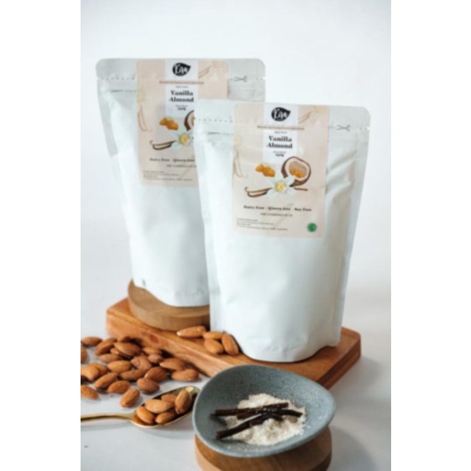 

(BISA COD) Kira Almond - Vanilla Almond Powder / Susu Almond Bubuk Vanilla BERKUALITAS Kode 1352