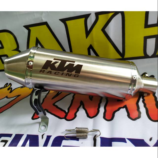 KNALPOT KTM RACING SELENCER ONLY KLX 150 BF D TRACKER CRF150