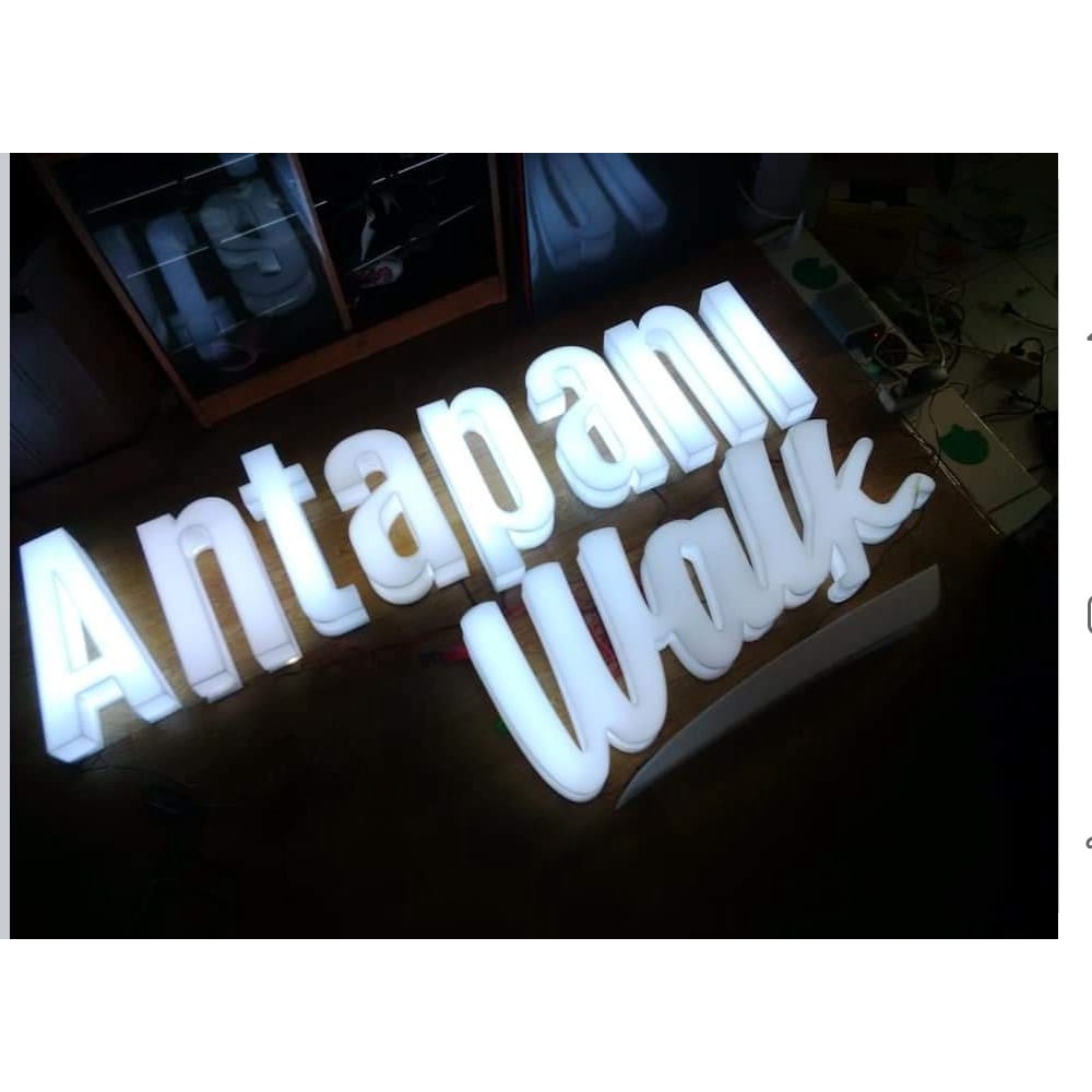 WEN ADVERTISING NEON BOX HURUF TIMBUL