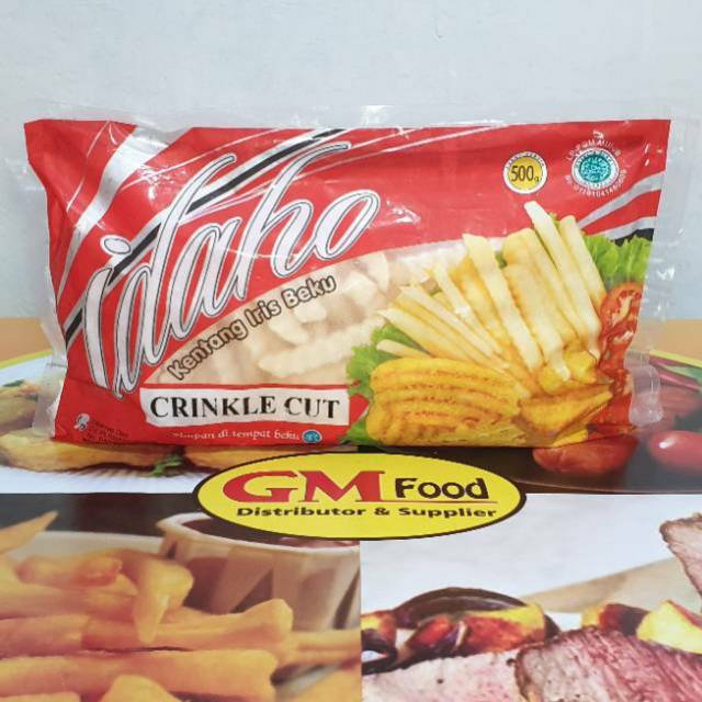 

IDAHO CRINKLE CUT 500GR