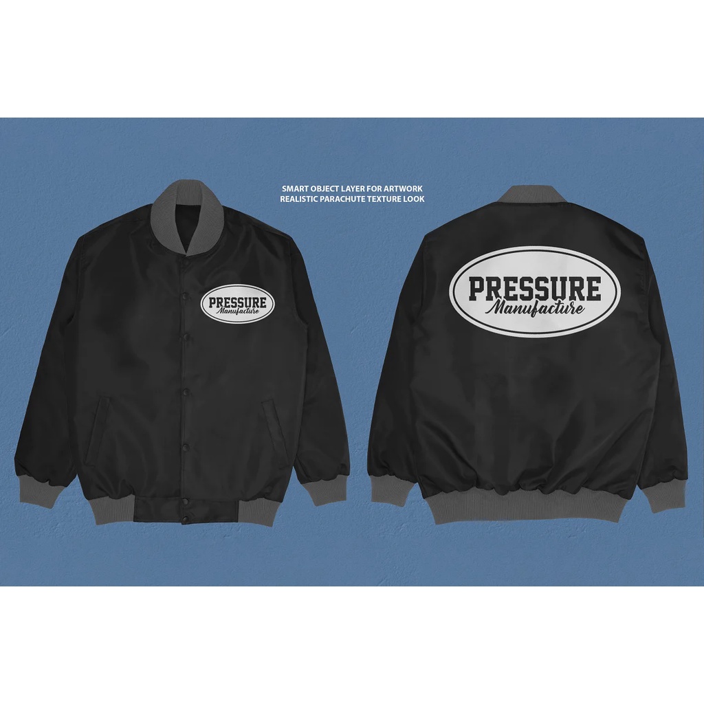 Realistic Varsity Jacket Mockup - Adobe Photoshop