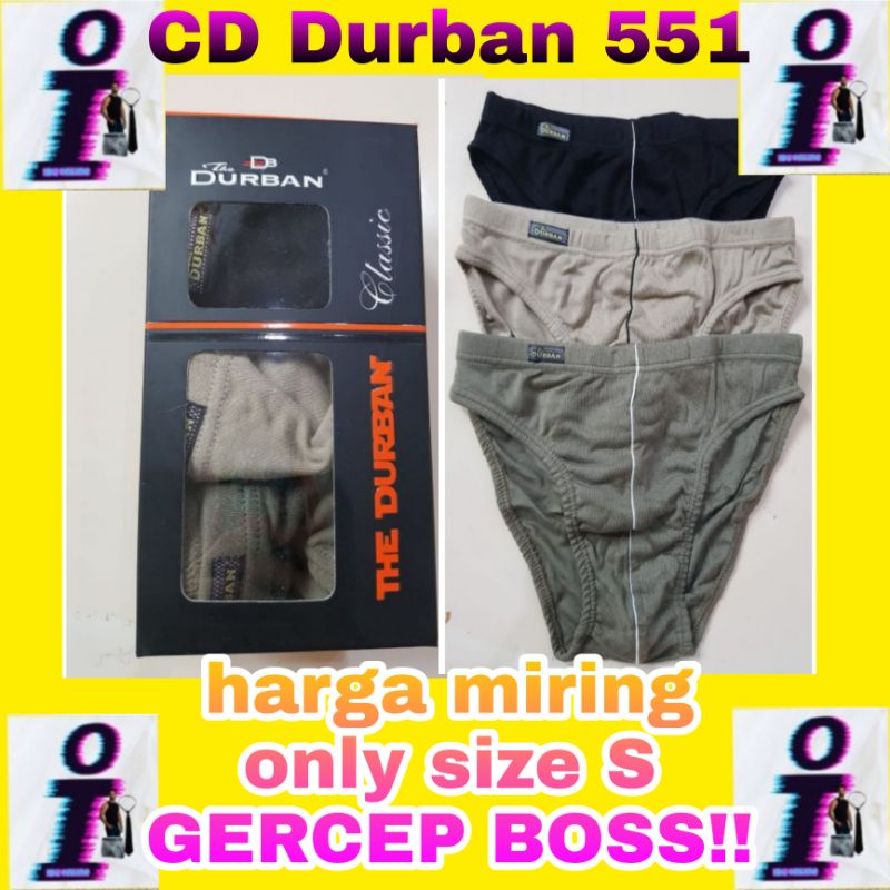Celana dalam pria DURBAN 551 grosir pakaian dalam MURAH CD ORIGINAL / SEMPAK DALEMAN PRIA