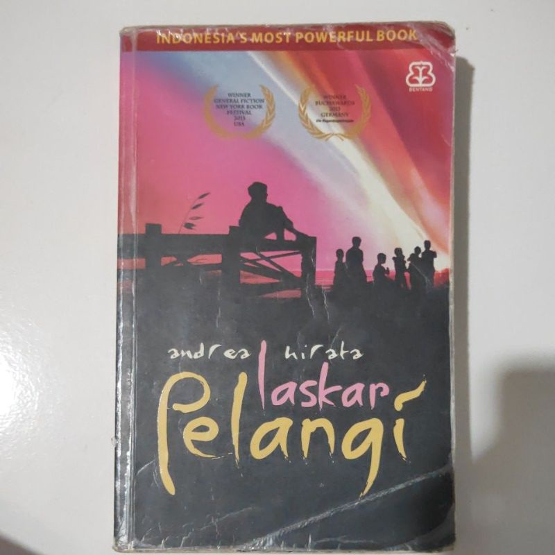novel preloved original laskar pelangi