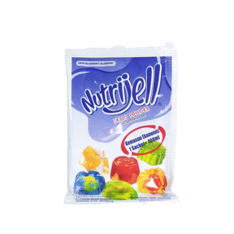 Nutrijell Nutrijel 10gram / Bubuk agar jelly pudding instan nutrijell