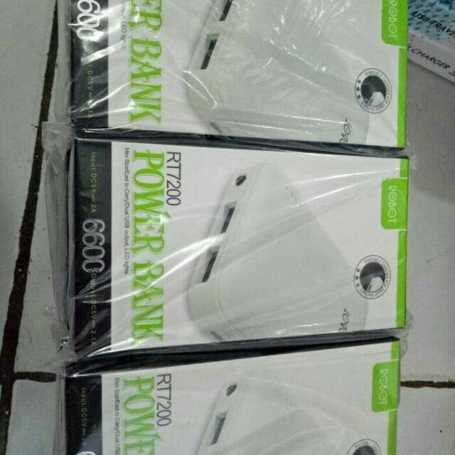 POWERBANK ROBOT VIVAN 6600 MAH ORIGINAL
