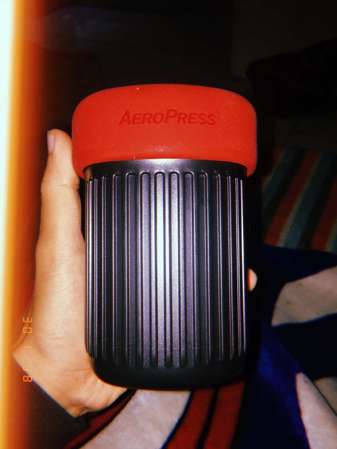 Aeropress Go Travel Free Steel Metal Filter Coffee Press Portable Cold Brew Maker