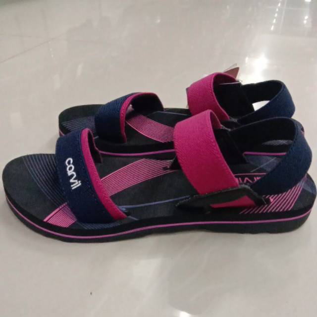 Sandal Gunung Anak Carvil Momo-02 TW Navy/Fushia