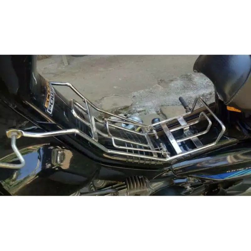 Bagasi rak jepit tengah astrea grand legenda impressa prima star besi krom bagus