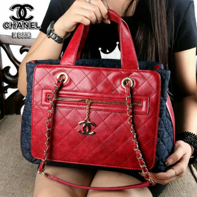 Tas Chanel Timeless Denim