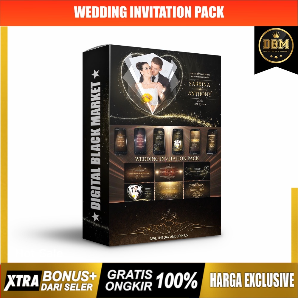 Wedding Invitation Pack - After Effects Project Files