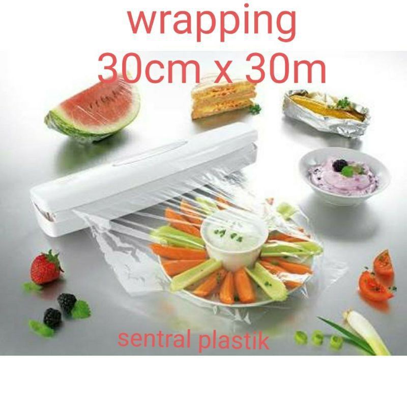 HH2 Plastik Cling Wrap 30cmx30meter | Wrapping Penutup Makanan