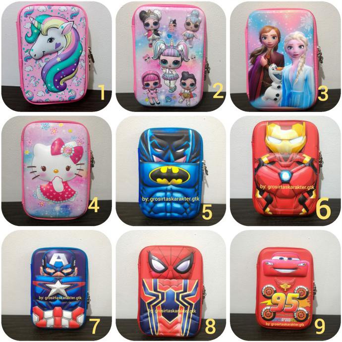 

Tempat Pensil Anak LOL Unicorn Kitty Kotak Pensil Hardcase Import Lucu