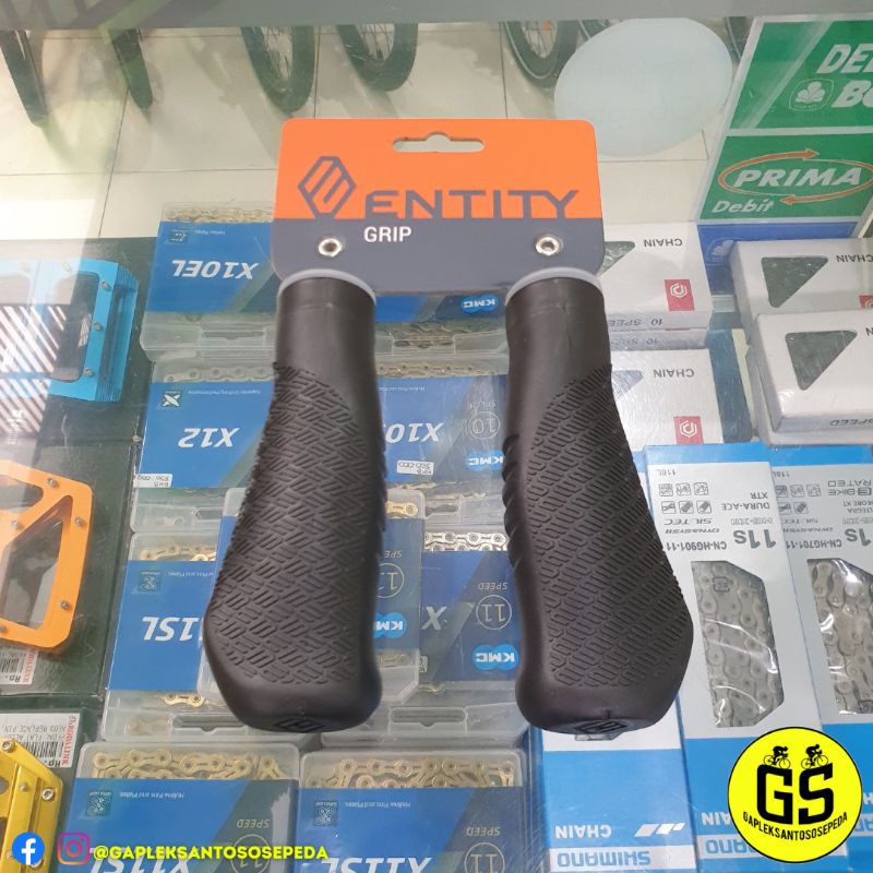 Handgrip Sepeda Entity Dual Density With Palmrest