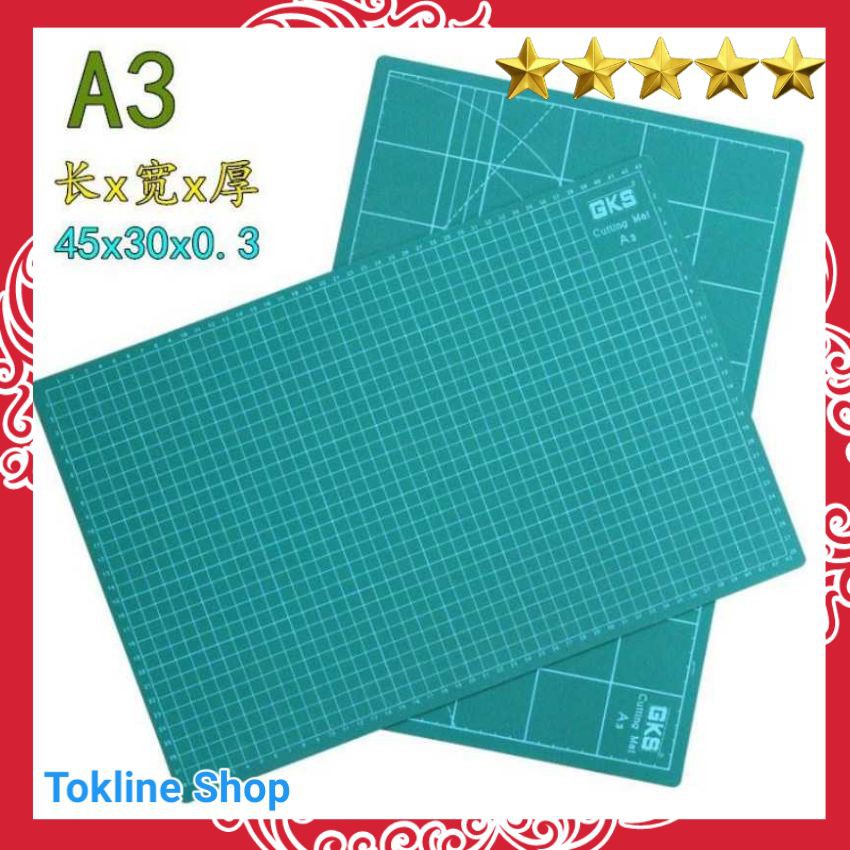 

Alas Potong Kertas Cutting Mat Pad A3 45 x 30cm Berkualitas