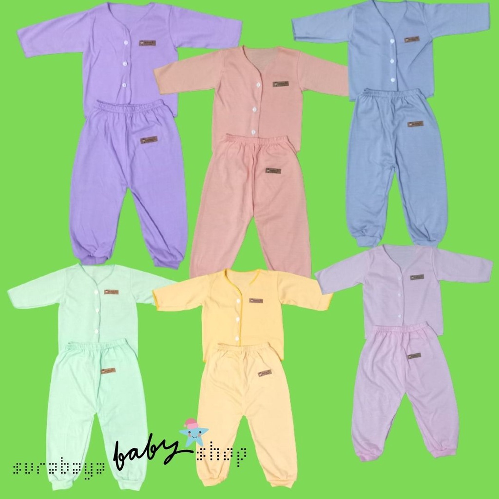 3 SETELAN BAJU NEWBORN / TANPA LENGAN + CELANA KACAMATA / LENGAN PENDEK + CELANA PENDEK / LENGAN PAJANG + CELANA PANJANG Lusiana E