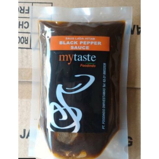 

My Taste Saus Blacpaper 100gr