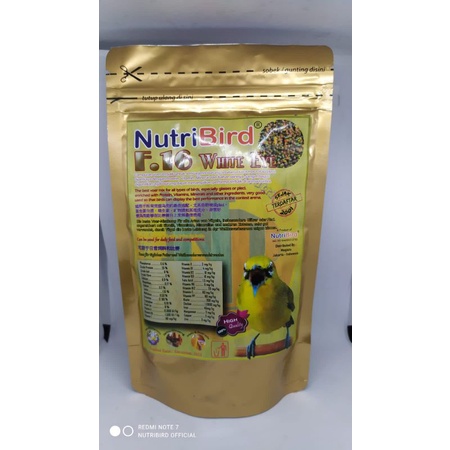 NutriBird F.16 WHITE EYE 300gr