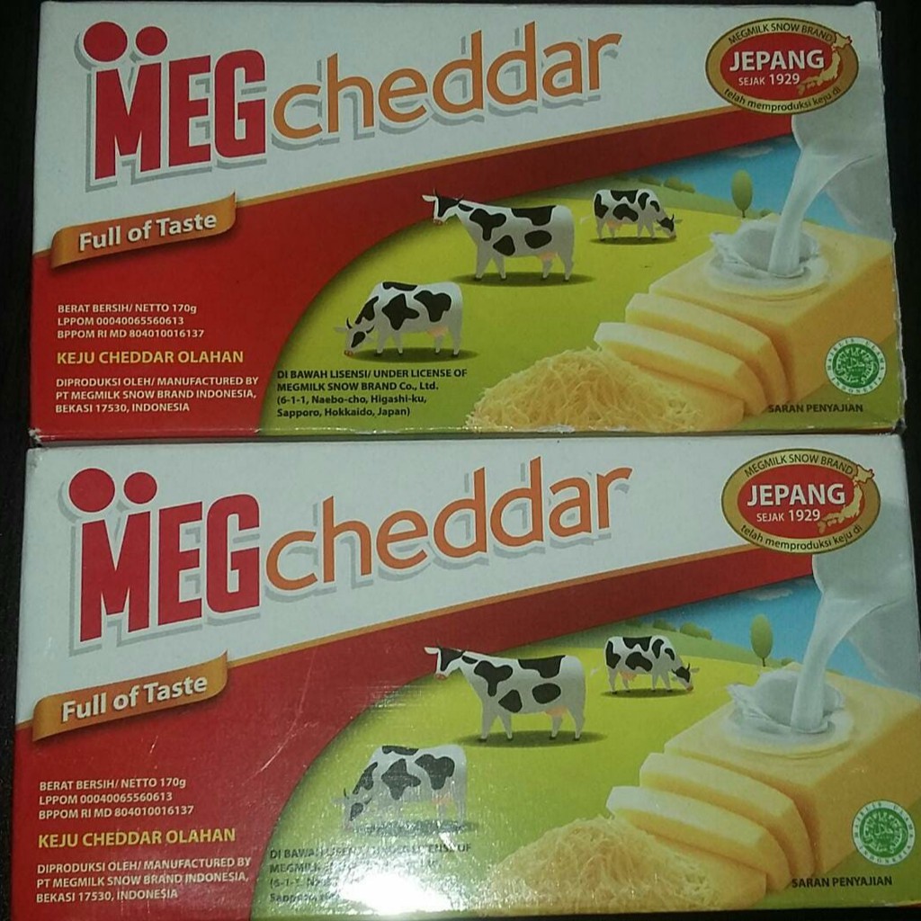 Meg Cheddar Keju 165gr