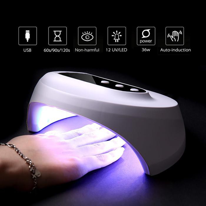 

PROMO - Show Marcos Pengering Kutek Kuku Smart Portable UV LED Nail Dryer 36W