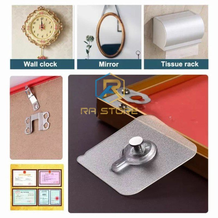 TEMPELAN HOOK BENING PAKU SERBA GUNA