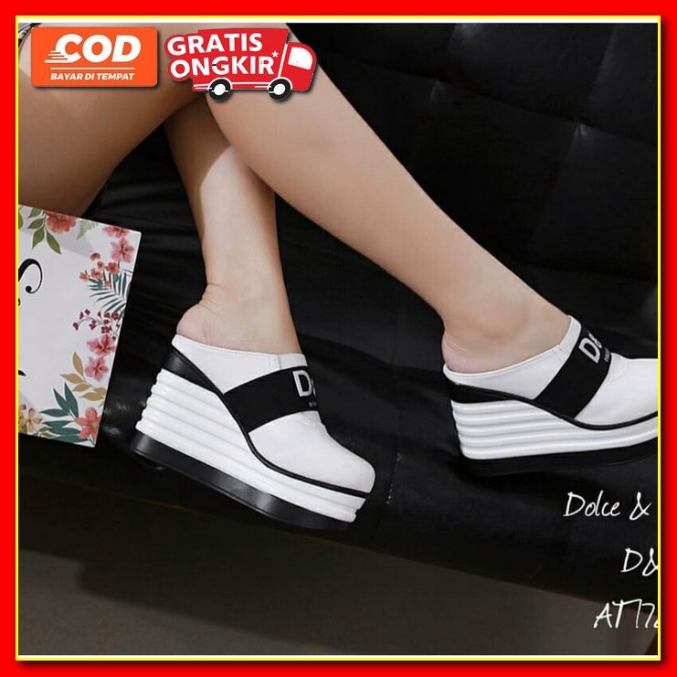 Sepatu Wedges Wedjes Wejes Cewek Wanita Elegan Weges Pesta Casual Nm97 UF999 Aj 18 Wedges Sepatu
