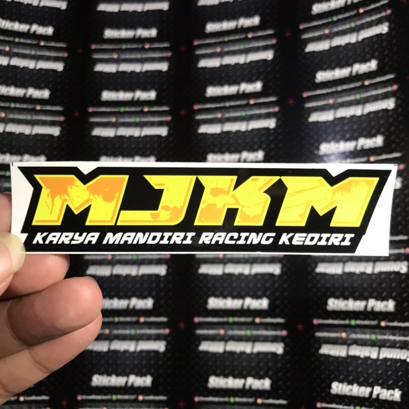 Stiker Motor Racing Bengkel Balap - MJKM Barbara Aben