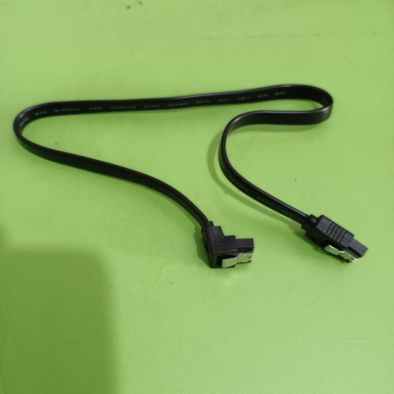 Kabel SATA 6Gbps Jepit Hitam Kabel HDD &amp; SSD SATA