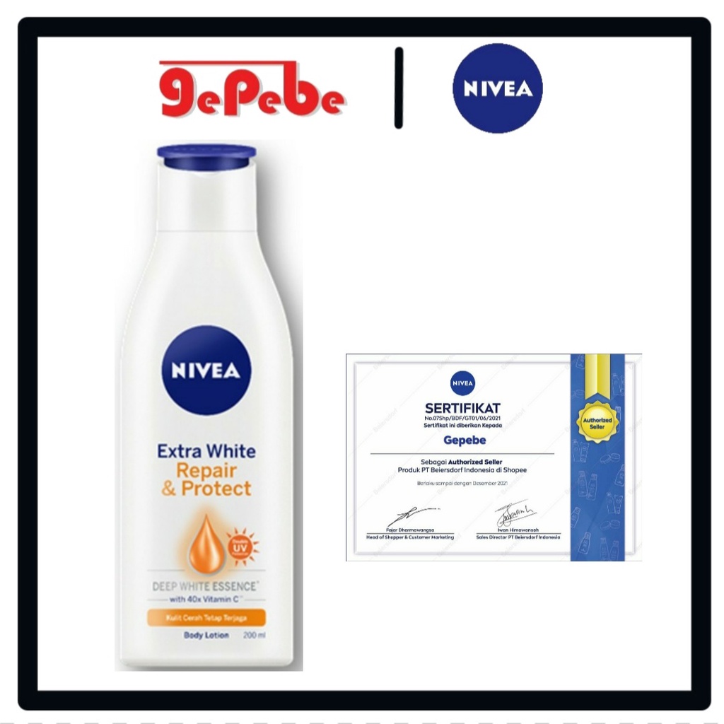 Nivea Extra White Repair &amp; Protect SPF15 Lotion