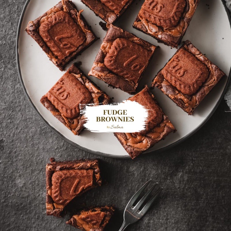 

Double Lotus Biscoff Fudge Brownies