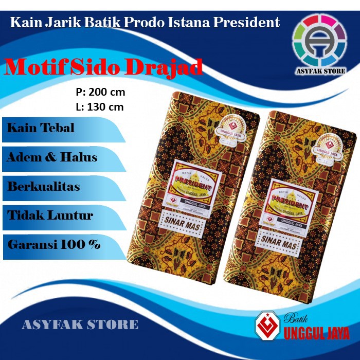 Kain Jarik Jarek Jarit Batik Panjang Murah Gendong Melahirkan Pengantin Sampin Motif Sido Drajad