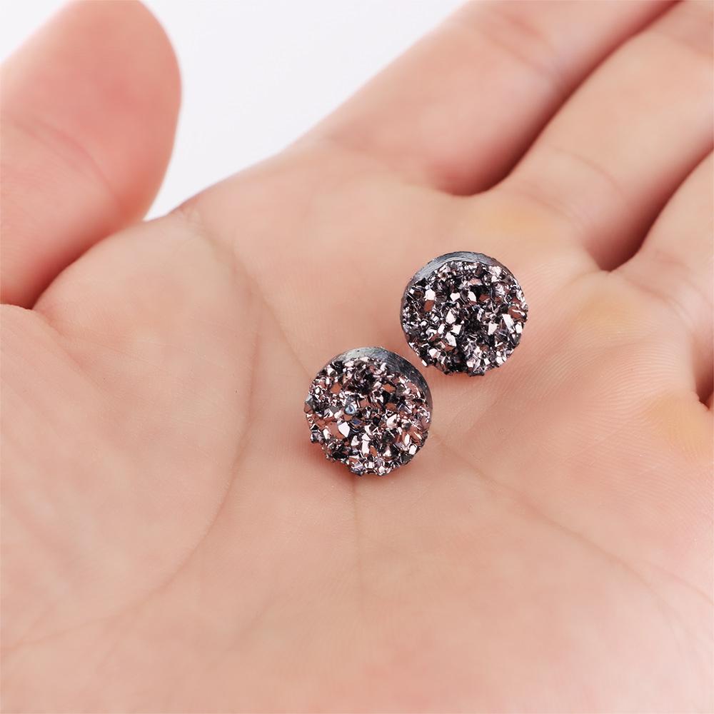 Lily Stud Earring Berlian Imitasi Perhiasan Fashion 12pasang