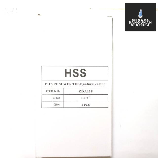 Sifon Wastafel Angsa PVC HSS / Afur Pembuangan Air