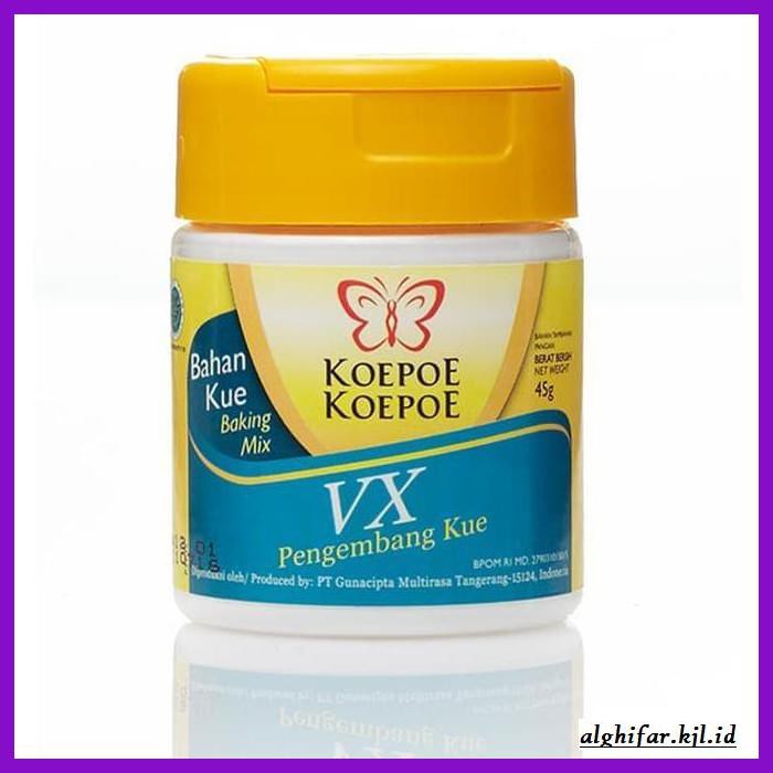 

Redwop-Gnikab- Vx Pengembang Kue Koepoe Koepoe 45G Kupu Kupu -Hallall.