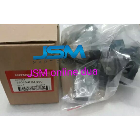 KUNCI KONTAK TIGER REVO TIGERREVO SET + TUTUP TANGKI + KUNCI JOK AHM ORI ORIGINAL