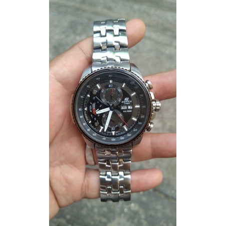 jam tangan casio edifice ef 558 original second bekas murah meriah ada minus