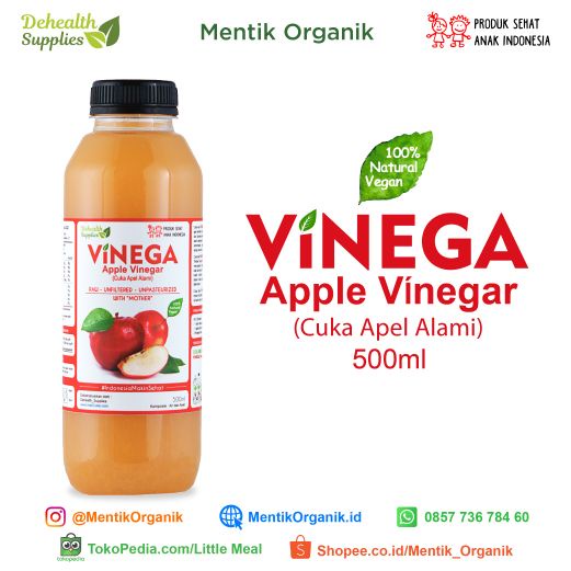 

tradisional-minuman- vinega apple vinegar / cuka apel 500ml -minuman-tradisional.