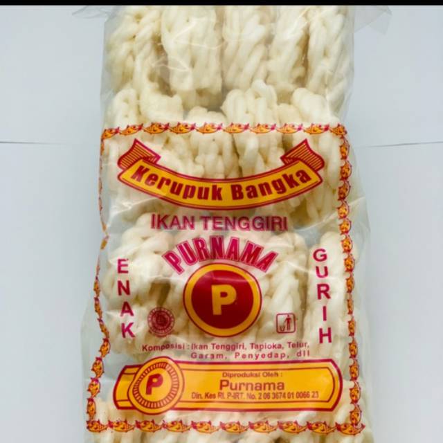

Kerupuk Purnama asli bangka