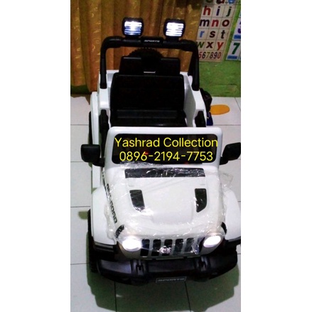 Mainan Mobil Aki Anak Anak Jeep Off Road PMB 8288-5