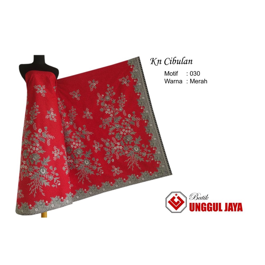 Kain Batik Halus Motif Bunga Sakura