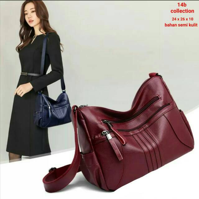 Satu7an T122 TAS SELEMPANG WANITA Sling Bag Slempang Murah Bahan Import Grosir COD Clutch  Shoulder