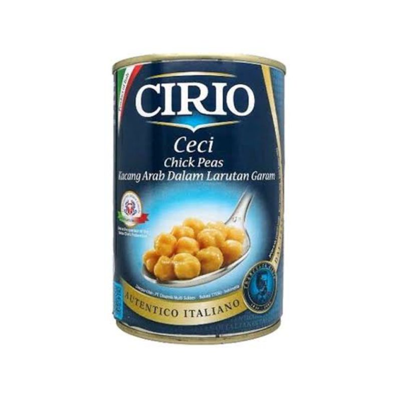 Cirio Ceci Chickpeas / Kacang Arab Dalam Larutan Garam / Chole Canned