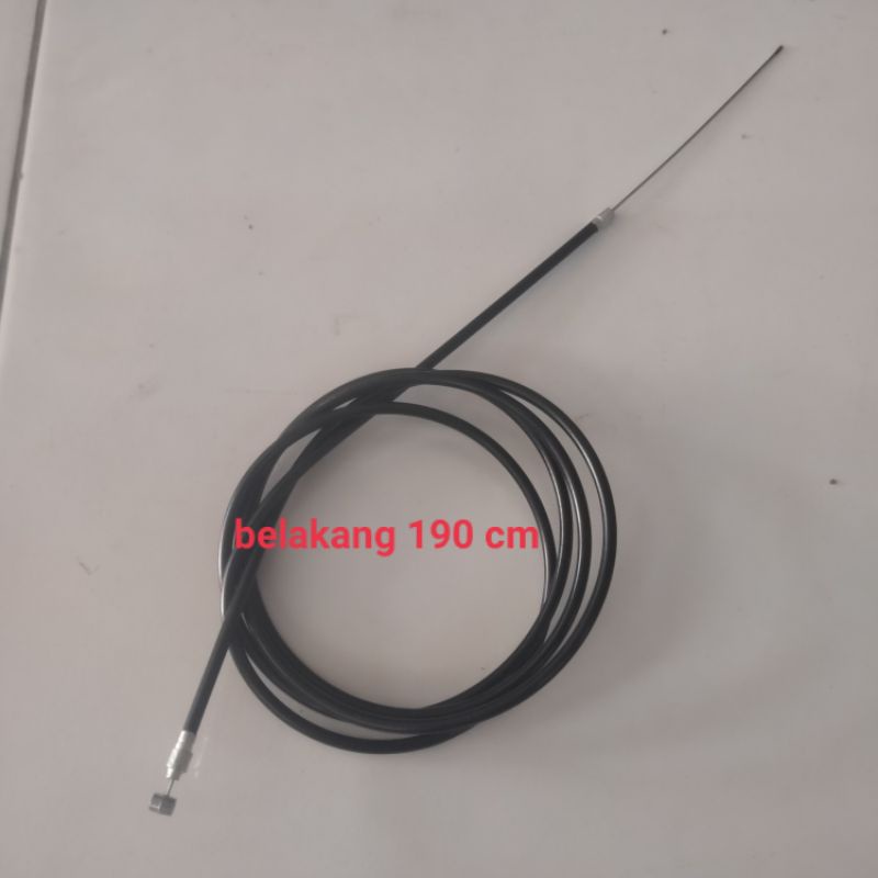 KABEL/TALI REM SEPEDA DEPAN/BELAKANG SEPEDA-Belakang 190 cm