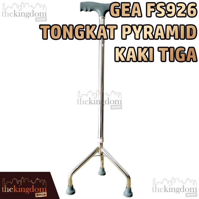 GEA FS926 Tongkat Pyramid Kaki 3 Tiga Alat Bantu Jalan FS 926
