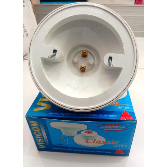 FITTING LAMPU PLAFON VISICOM 801 - FITTING LAMPU PLAFON