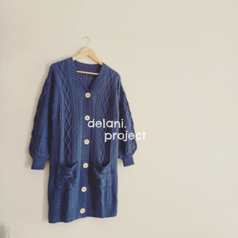 GHANA LONG OUTER DELANI.PROJECT | CARDIGAN RAJUT