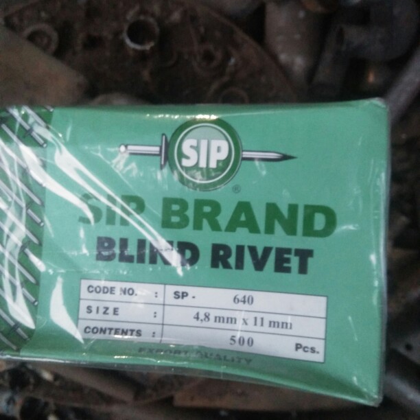 Paku Rivet Sip 640 4.8mm X 11mm