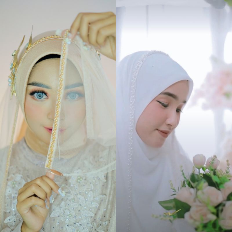 Slayer / Veil Pengantin Mutiara Baris