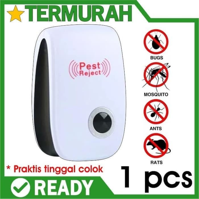 Pest Reject X Ultrasonic Alat Pengusir serangga tikus nyamuk lalat new a